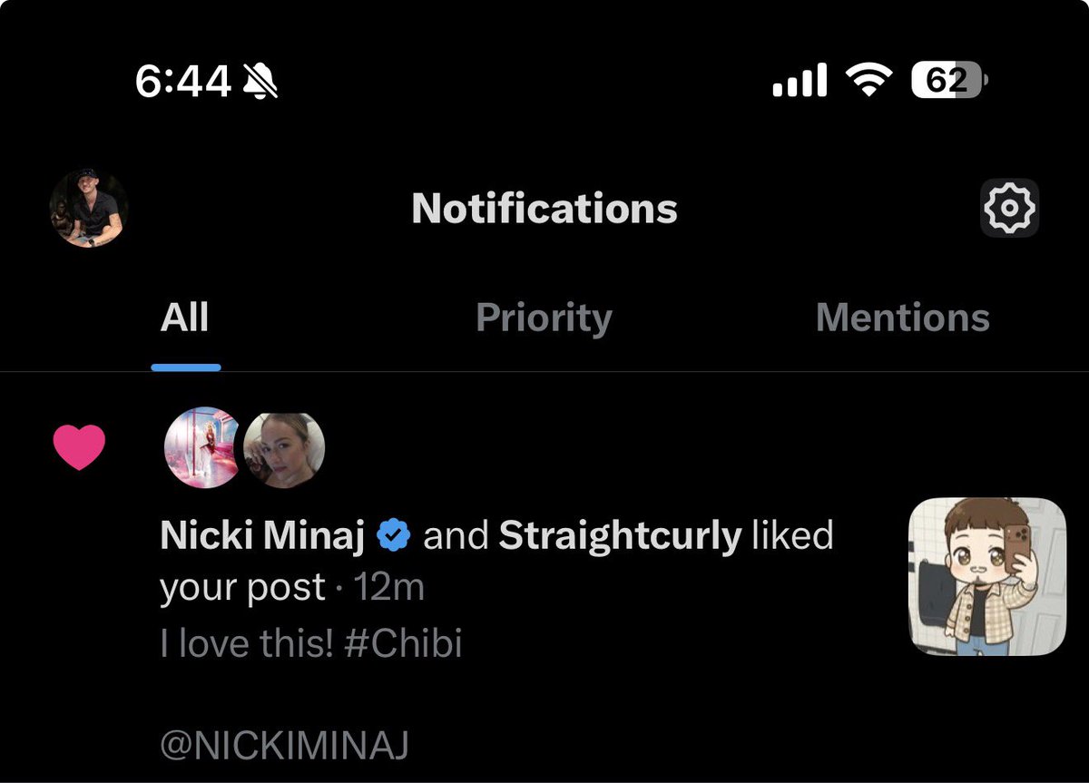 Grannggeeee's tweet photo. Thank you Queen 🥹 ilysm @NICKIMINAJ https://t.co/PNQ8kPJu8Z