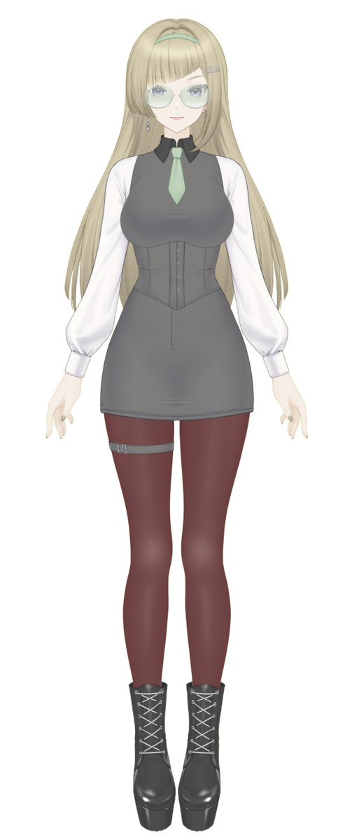 CrystalAether 💼☕️ Office Manager VTuber tweet media