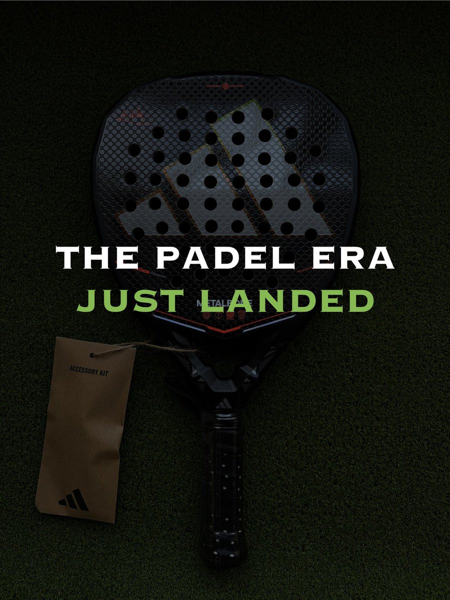 thepadelera's tweet photo. The Padel Era just got some serious upgrades🎾 

New arrivals are LIVE. Adidas Metalbone 2026, Head Coello Team, Head Coello Vibe, Head Bolt, Wilson Optix V2, Nox X-Hero White &amp; Nox X-Zero (Red &amp; Blue) all now in stock⚡️#NewArrivals #Padel #PadelRacket #PadelUk #padelfun https://t.co/aq1TcyPJVY