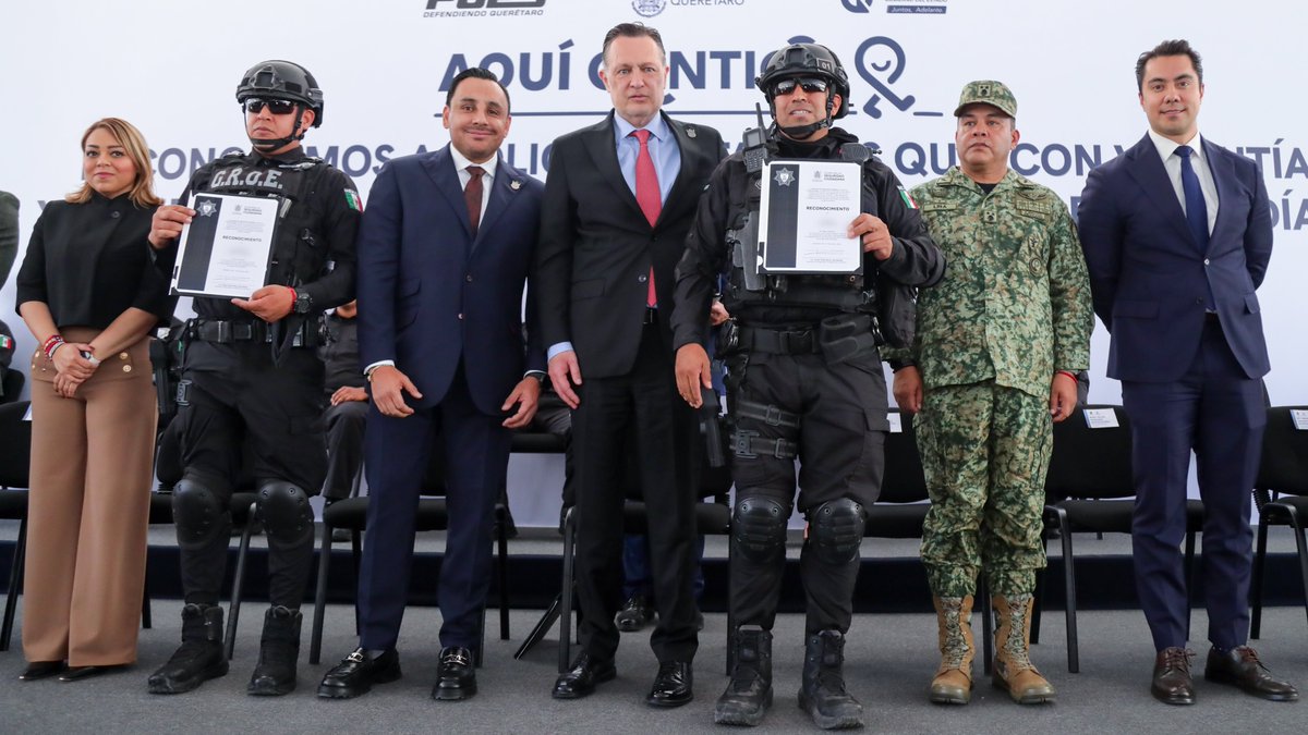 Secretaría de Seguridad Ciudadana de Querétaro tweet media