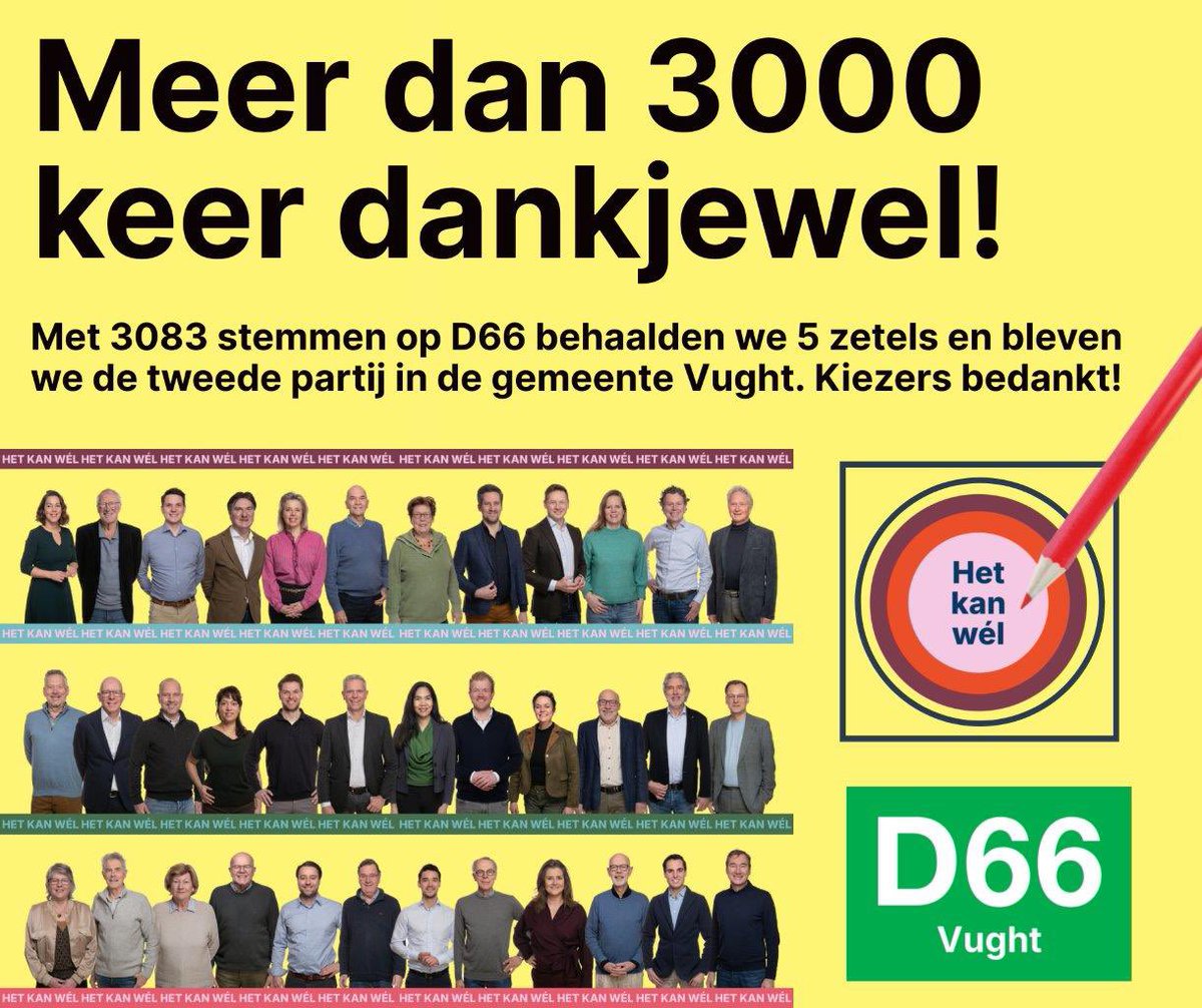D66 Vught tweet media