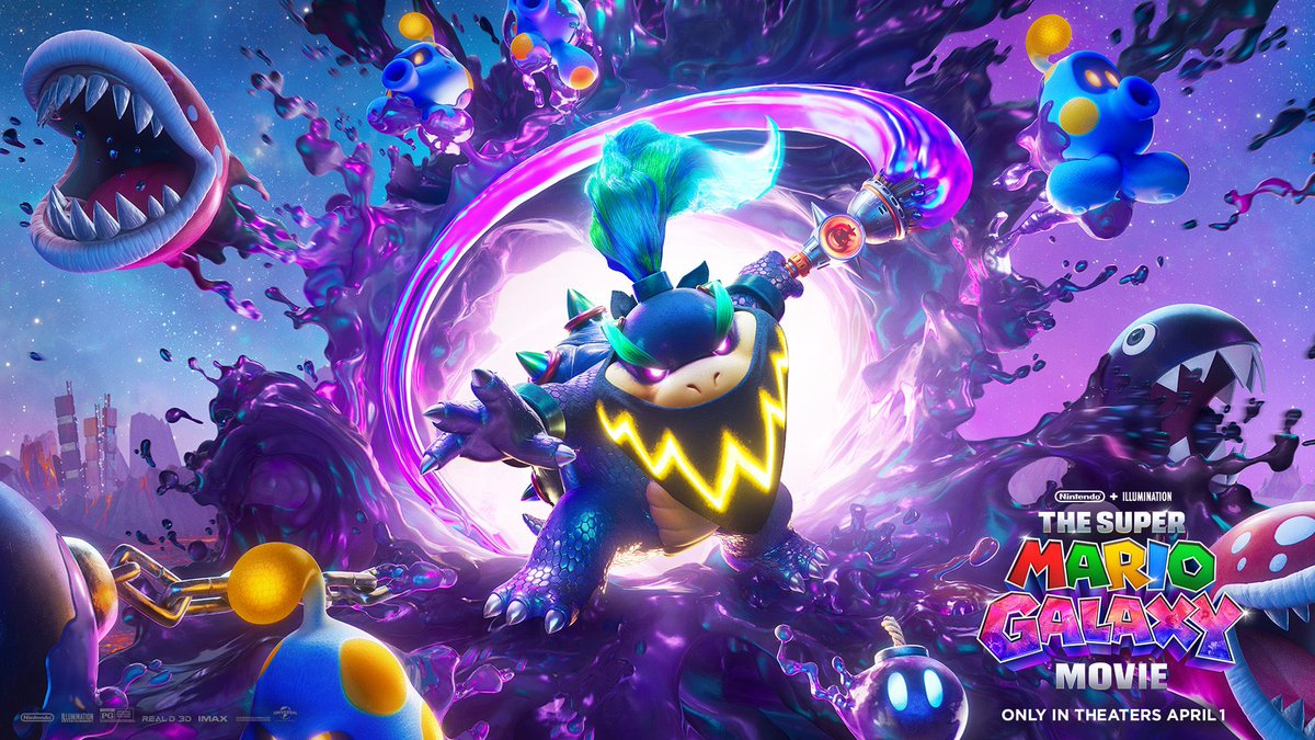 Space Plumber | Mario Galaxy Movie Hype! tweet media