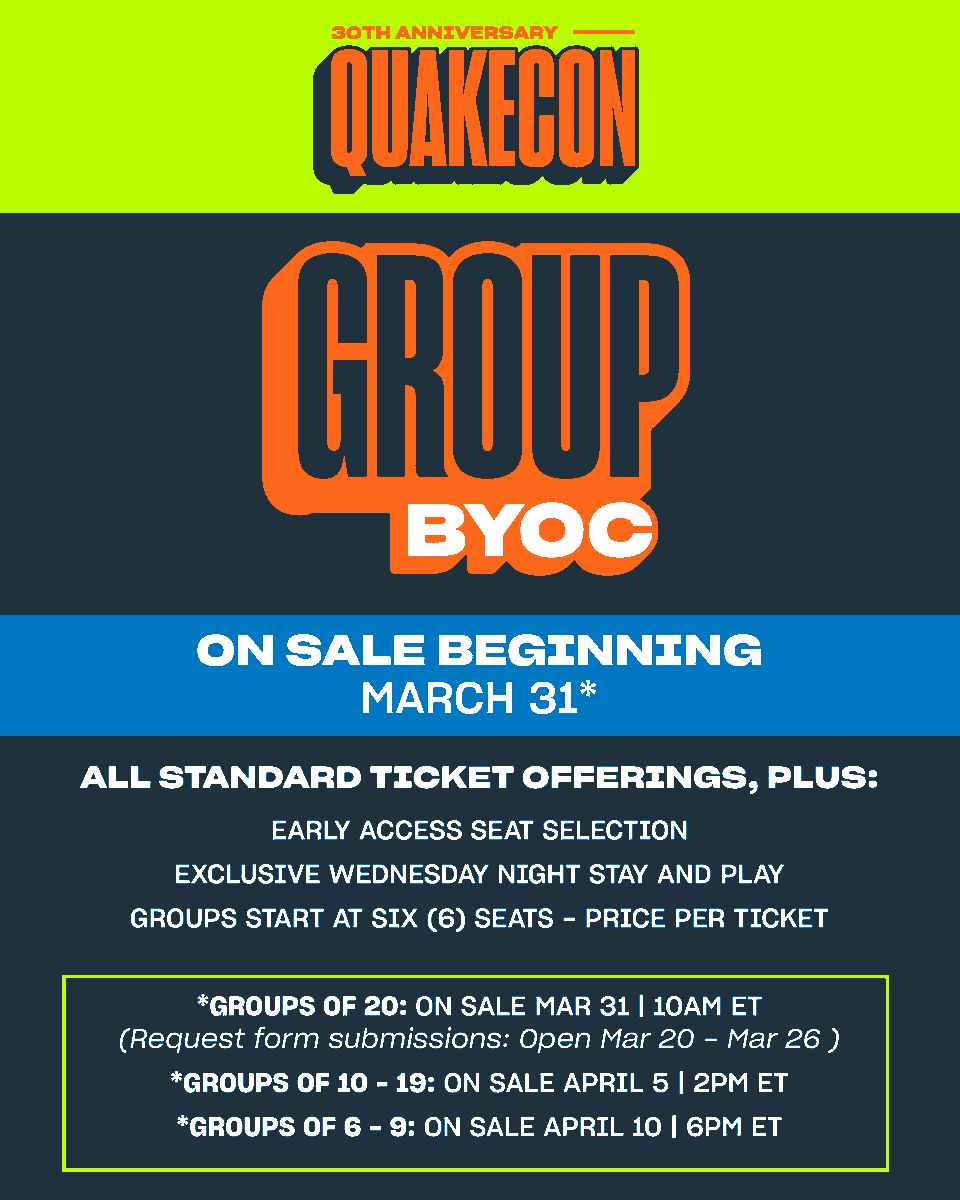 QuakeCon tweet media