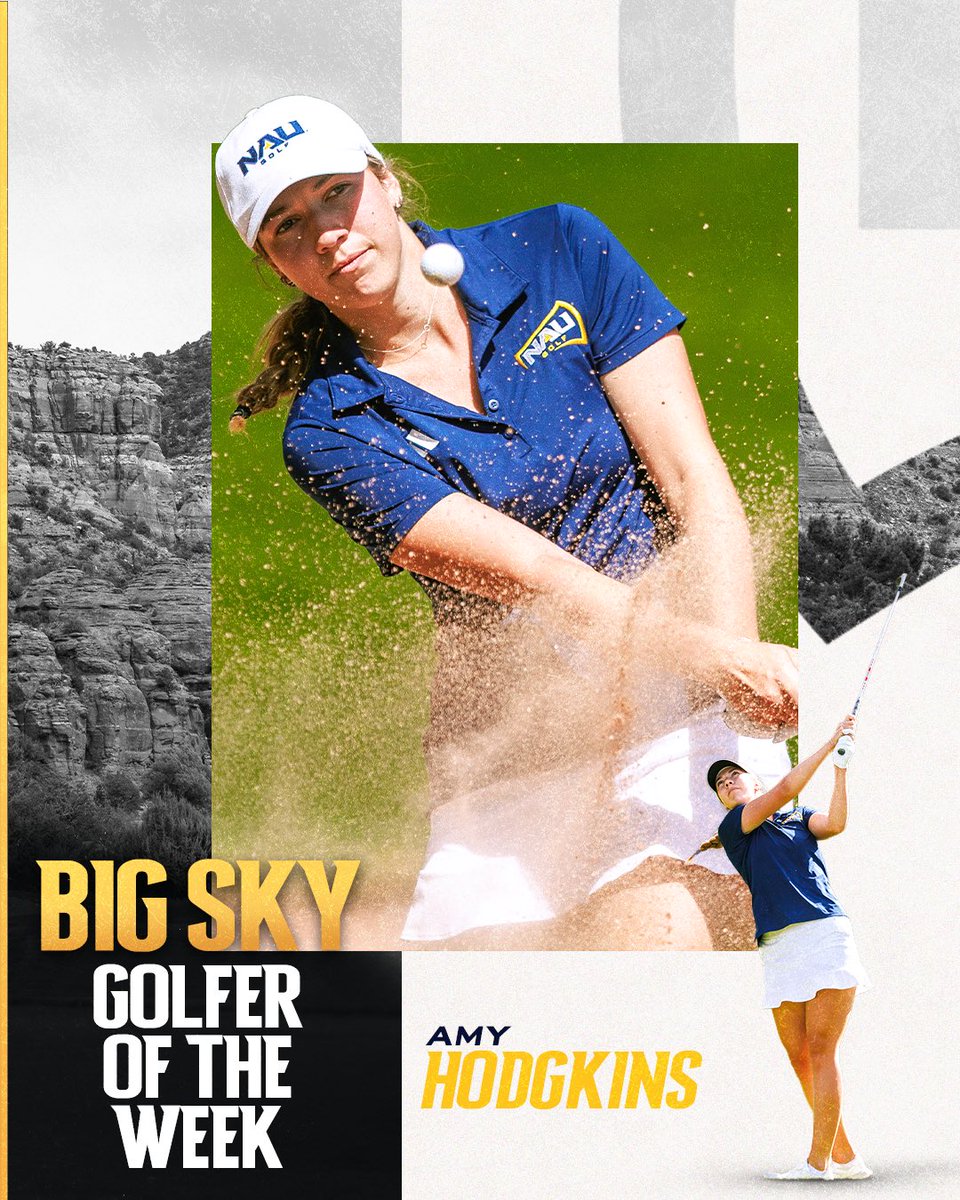 NAU Golf tweet media