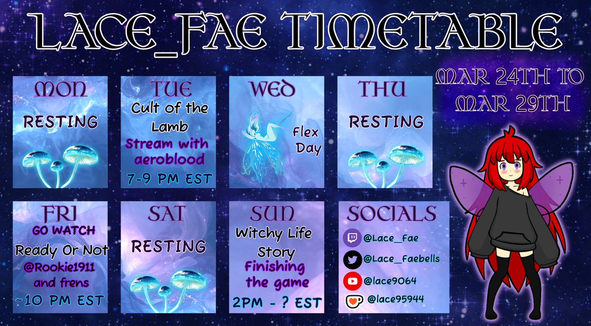 Lace_Fae 🧚♀️ VT & Artist 💜 tweet media