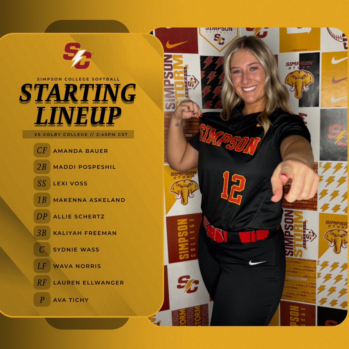 Simpson Softball ⚡️ tweet media