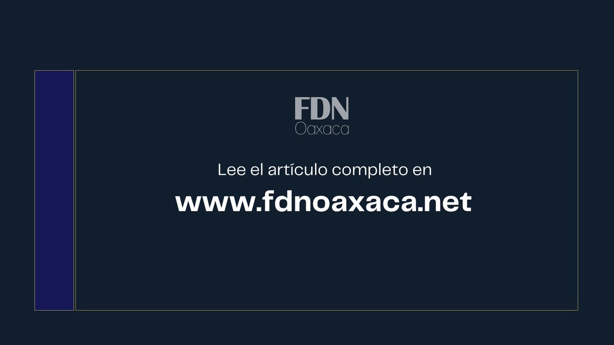 En opinión, el periodista <a href="/May_Garcia_M_/">Ismael García M.</a>  nos comparte su perspectiva sobre la situación actual de la llamada Cuarta Transformación en #México.

Les invitamos a leer su artículo titulado: La #4T, entre fracturas, derrotas y privilegios.

fdnoaxaca.net/index.php/2026…

#TwitterOax