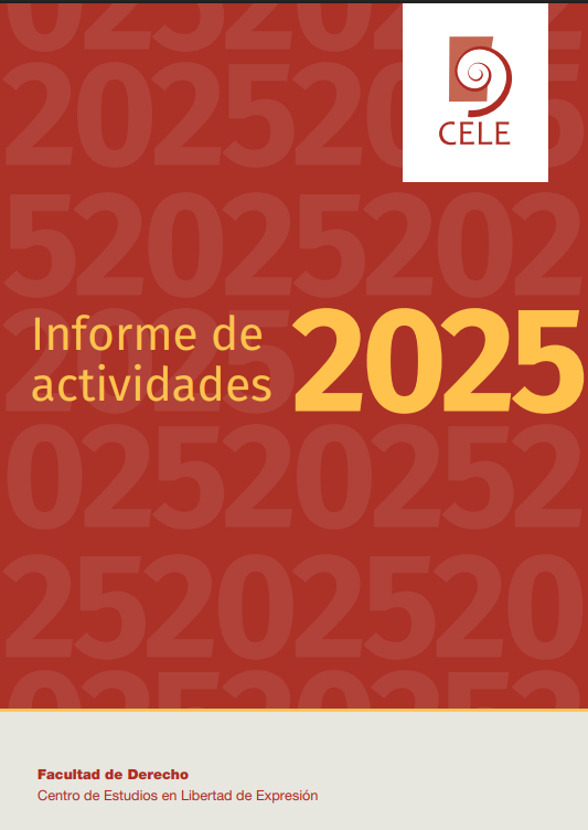 Centro de Estudios en Libertad de Expresión (CELE) tweet media