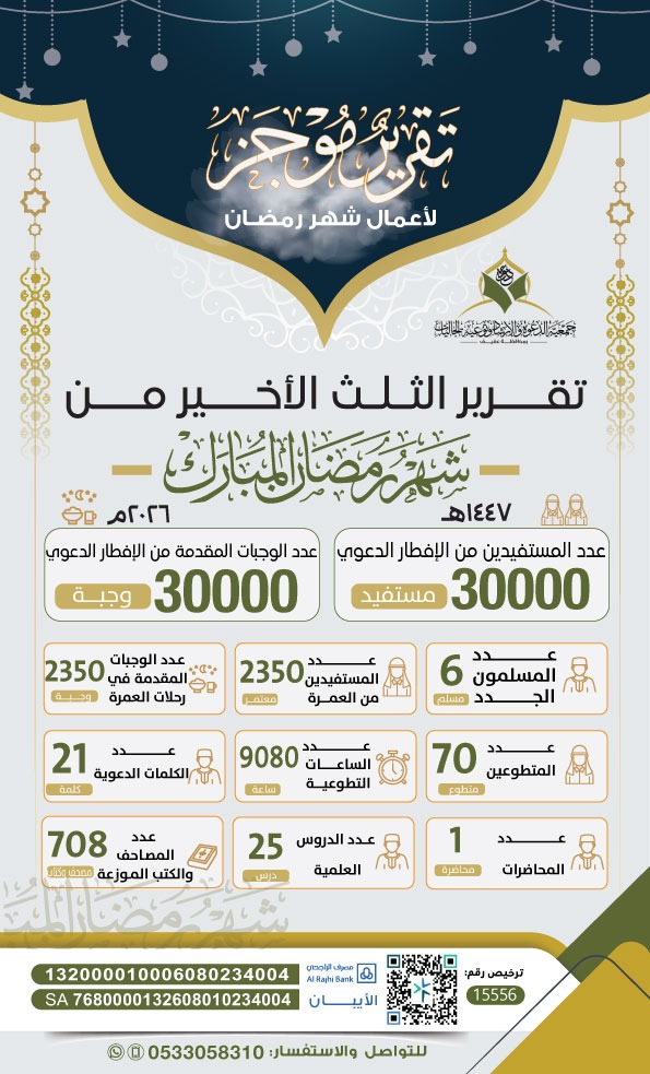 ‏جمعية الدعوة والإرشاد بمحافظة عفيف tweet media
