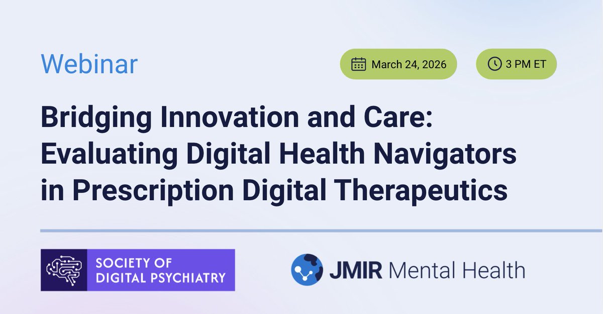 JMIR Publications tweet media