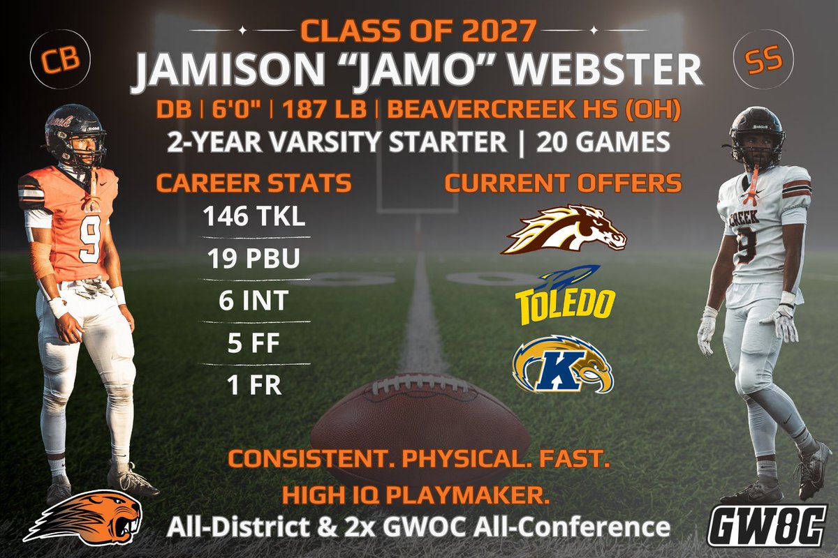 Jamison Webster | 2027 DB tweet media
