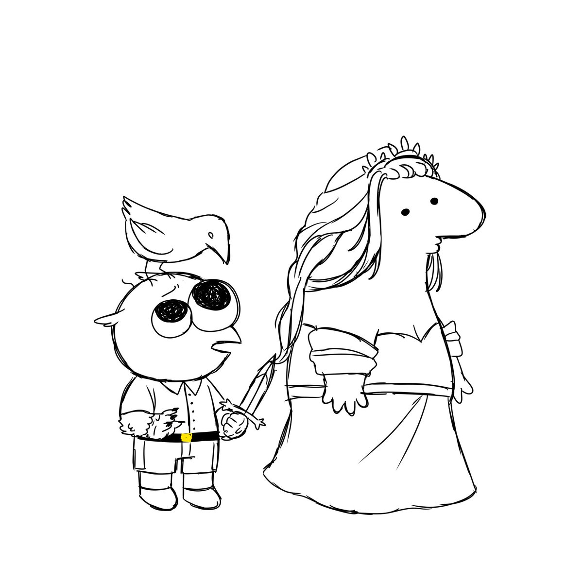 Kiki_omi123's tweet image. Friends #Slaytheprincess #Smilingfriends #Stp