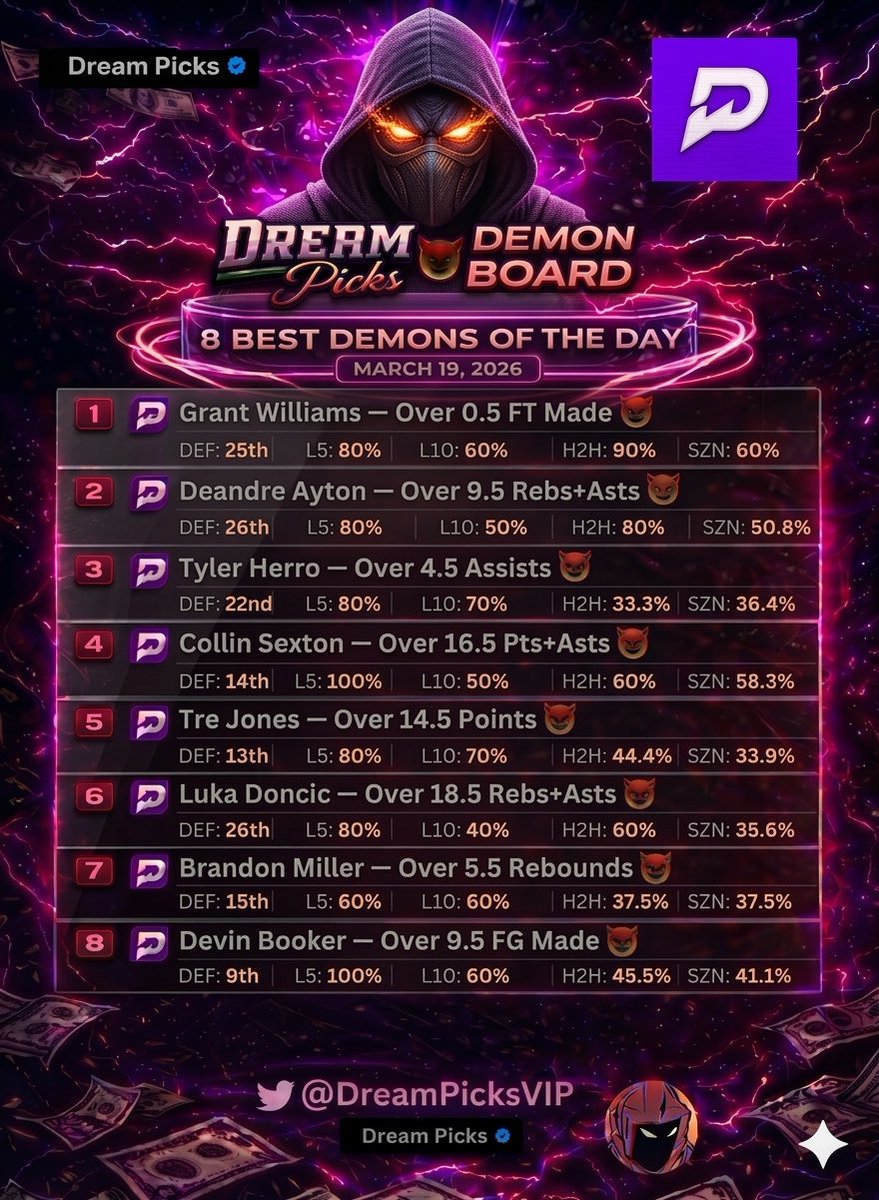 Dream Picks tweet media