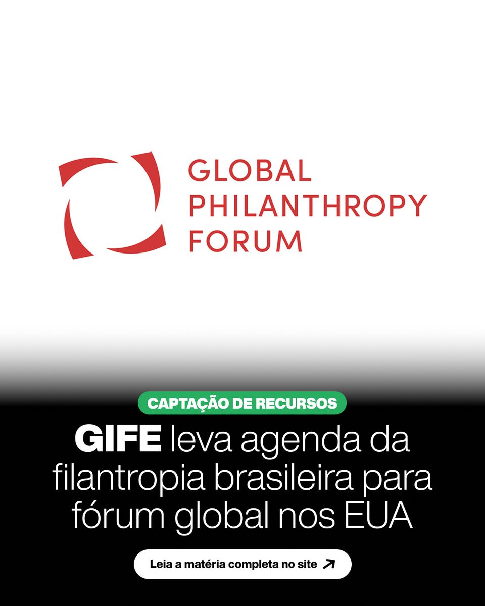 O GIFE (Grupo de Institutos, Fundações e Empresas) leva agenda da filantropia brasileira para um dos encontros globais dedicados ao tema.