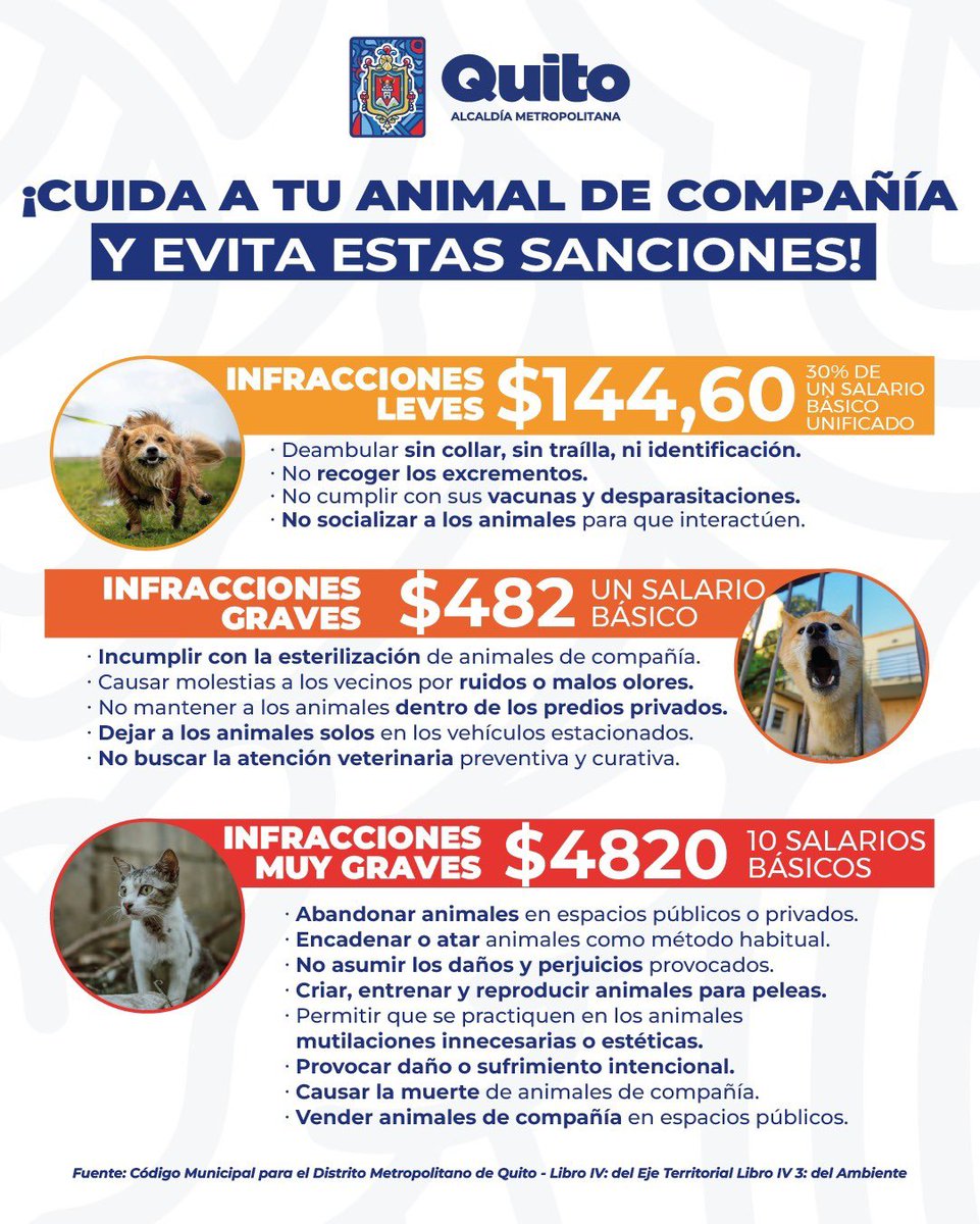 Unidad de Bienestar Animal Quito tweet media