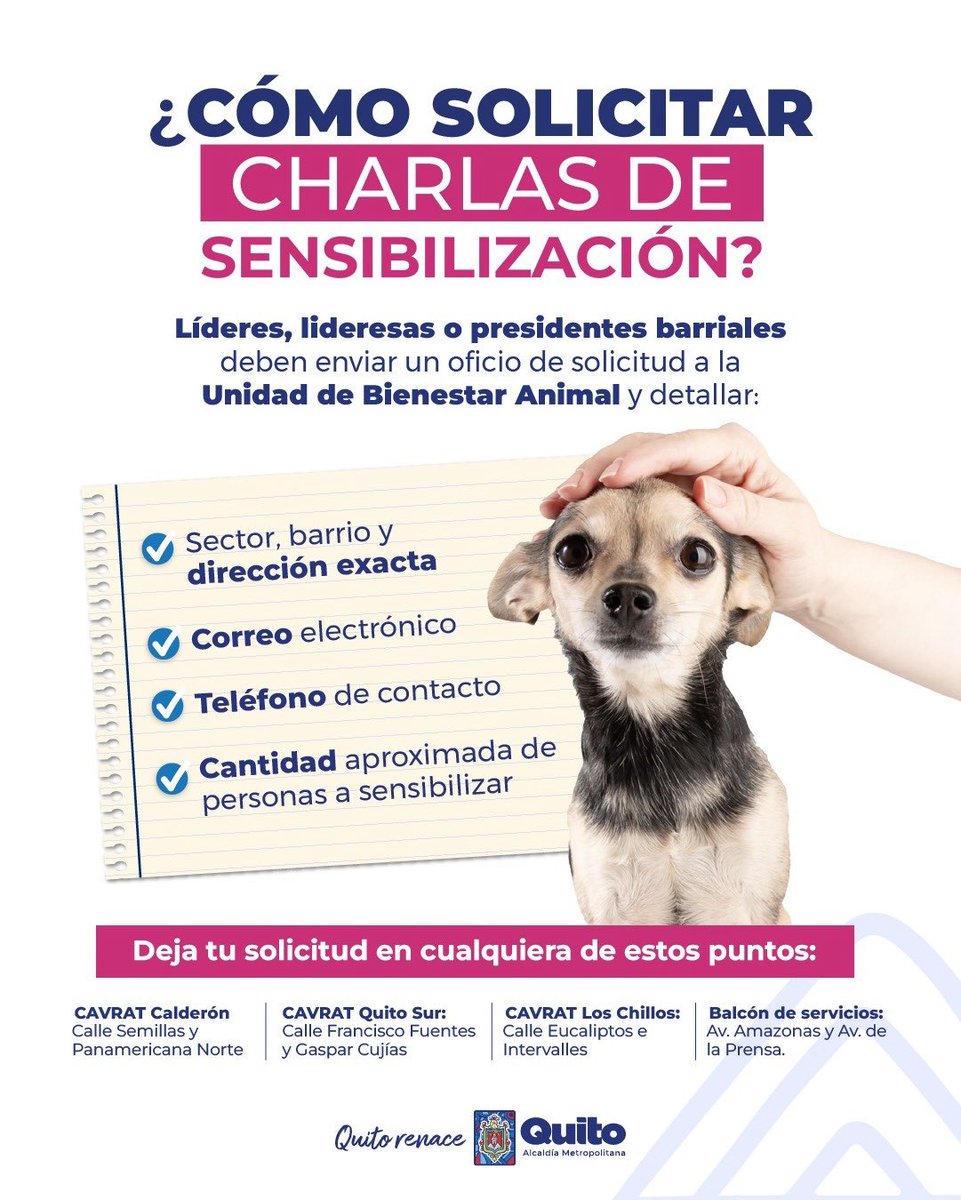 Unidad de Bienestar Animal Quito tweet media