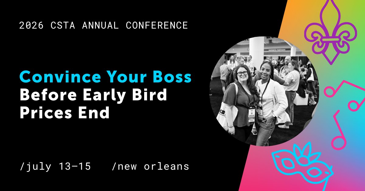 CS Teachers Association (CSTA) tweet media