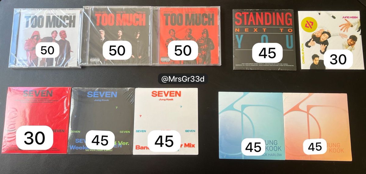 MrsGr33d's tweet photo. Venda/drop bts

. Valores na imagem + frete;

. Envio ainda essa semana;

. Mais infos na imagem anexada na postagem.

. Rt pra ajudar, pf 🫶🏻

#bts #albumbts #vendo #vendobts https://t.co/WiUe9UN9bb