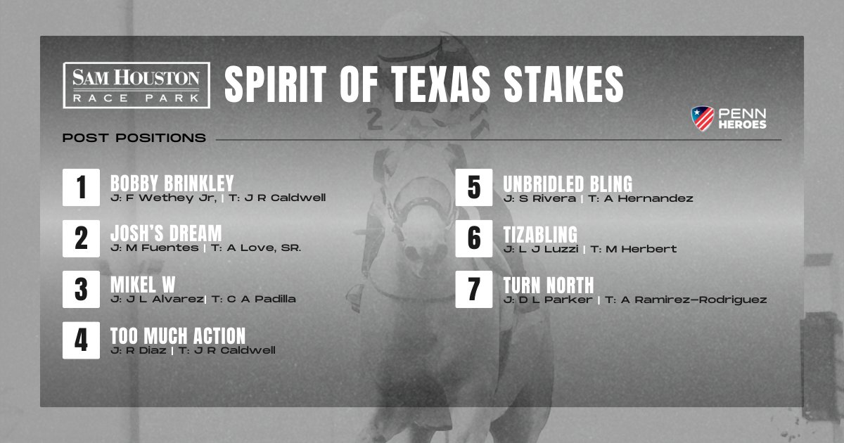 Sam Houston Race Park tweet media