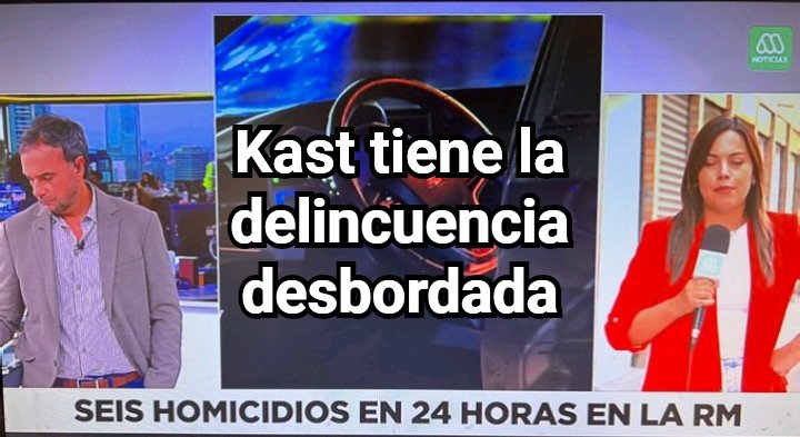 Oye Camila Flores <a href="/Cami_FloresO/">Camila Flores Oporto 🇨🇱</a>
No te he visto protestar por las muertes de compatriotas como lo hacías a diario cuando gobernaba el Presi Boric.
¿Q pasó?
¿Ya no te importa tanto la gente?  🤣🤣🤣

¿Q se siente no poder echarle la culpa a Boric?

Saliste pillada oportunista.