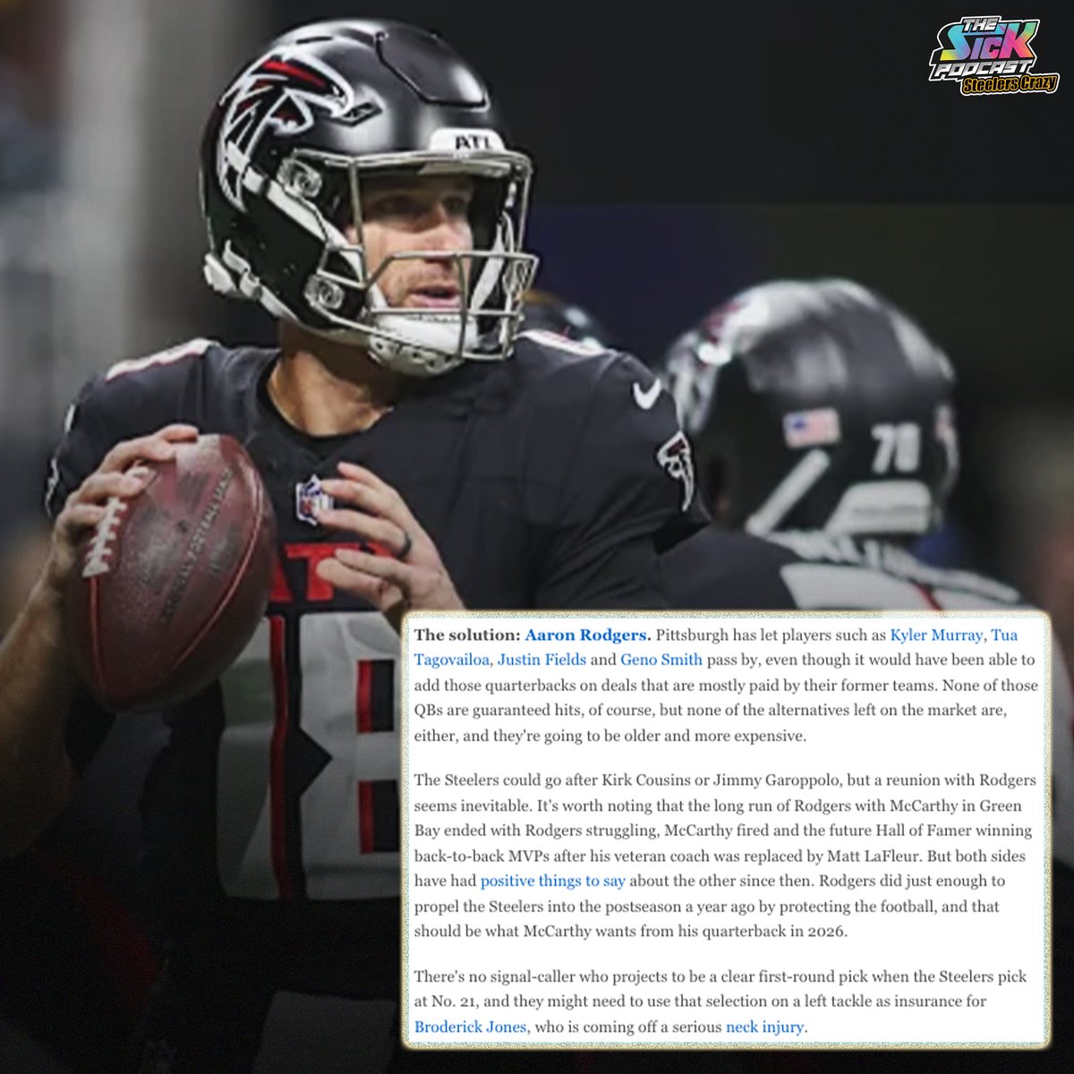 The Sick Podcast - Steelers Crazy! tweet media