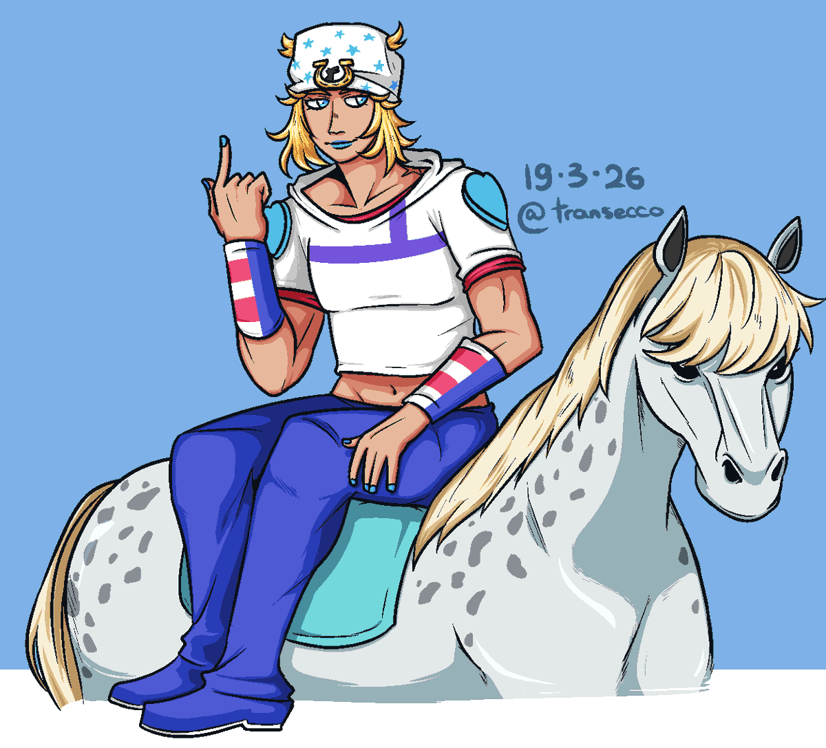 cioccolata horse facts tweet media