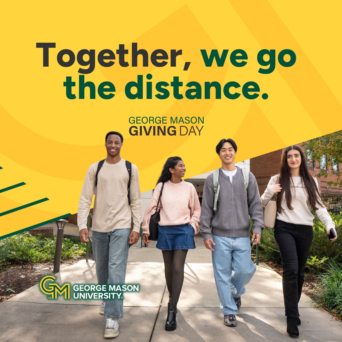 GeorgeMasonCHSS's tweet photo. George Mason University Giving Day is April 2!

This annual day of giving brings the George Mason community together in support of opportunities that empower student success.

🔗 Learn more about giving: https://t.co/DZXTBlVPsg https://t.co/3SGGI3FHRO