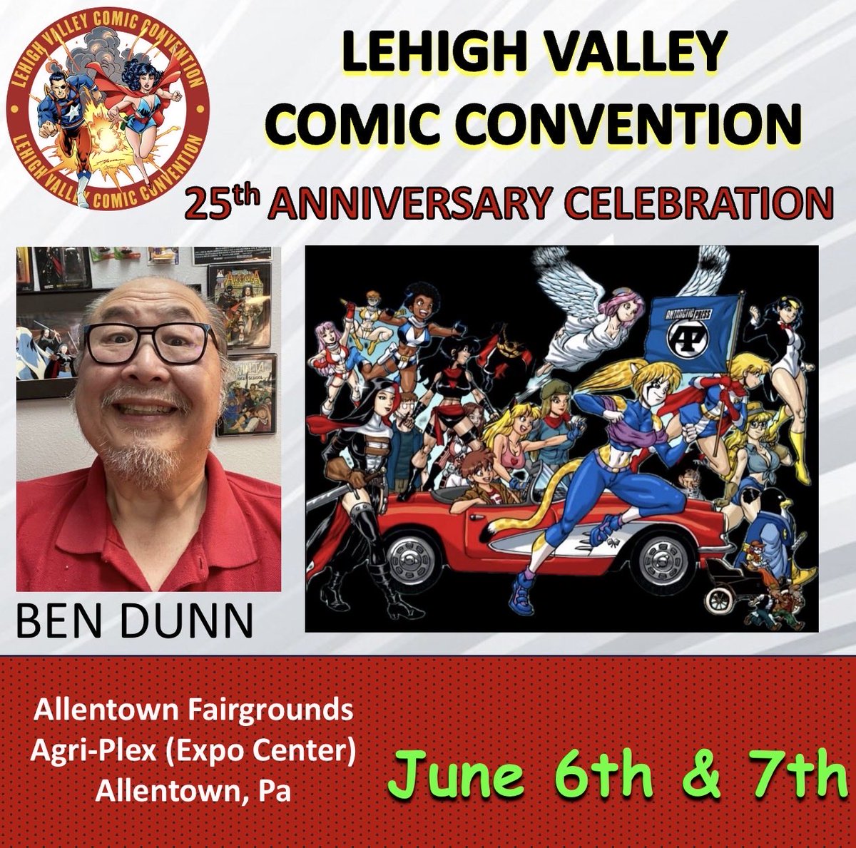 Lehigh Valley Comic Convention tweet media