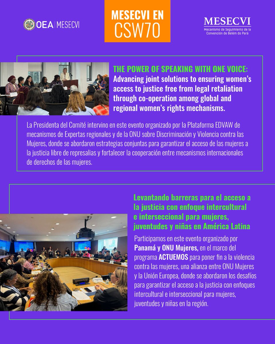 MESECVI-OEA CEVI tweet media