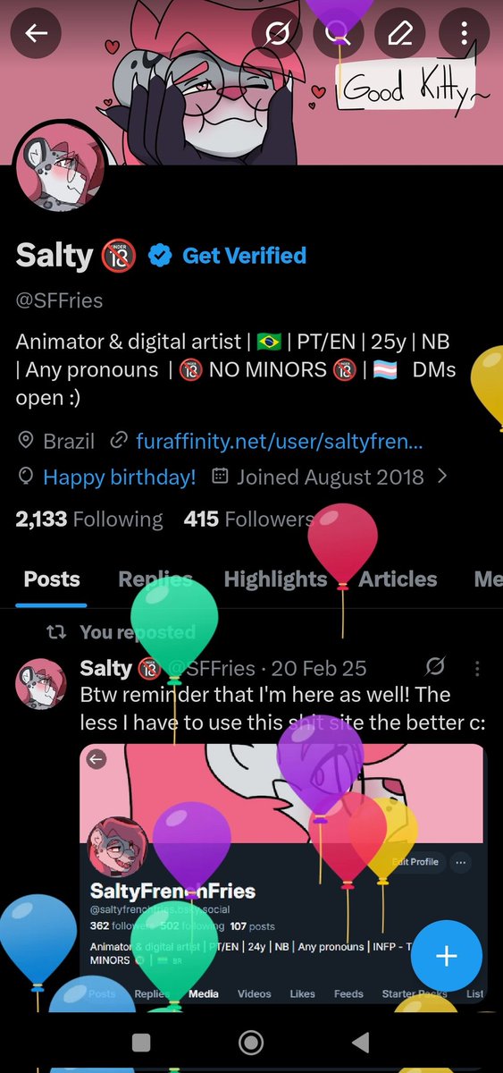 Salty 🔞 tweet media