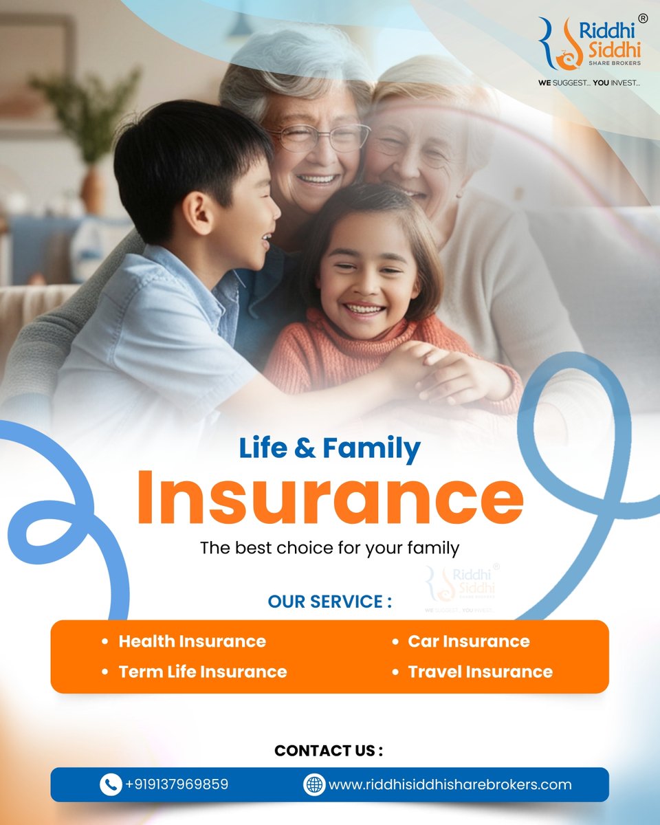 riddhisiddhibrk's tweet image. ❤️ Protect what matters most — your family.

Get complete coverage with Life &amp;amp; Family Insurance. 🛡️

📞 +91 9137969859
🌐 riddhisiddhisharebrokers.com
Join WhatsApp Channel 👇
 whatsapp.com/channel/0029Vb…

#LifeInsurance #FamilySecurity #FinancialProtection #InsuranceIndia #SecureFuture