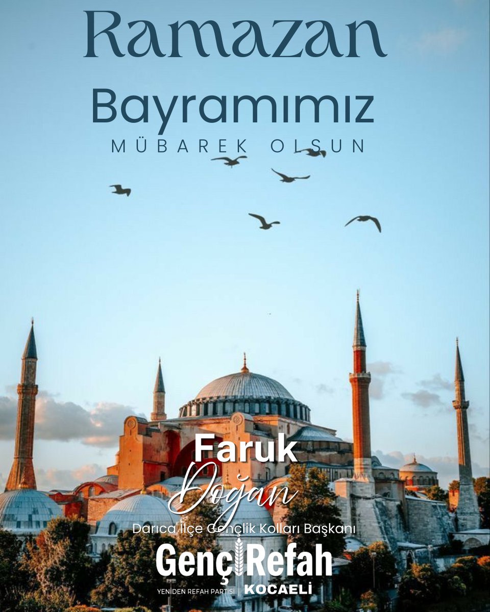 Ramazan Bayramımız mübarek olsun.