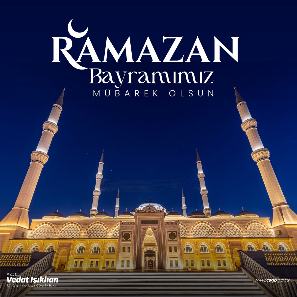 Prof. Dr. Vedat Işıkhan tweet media