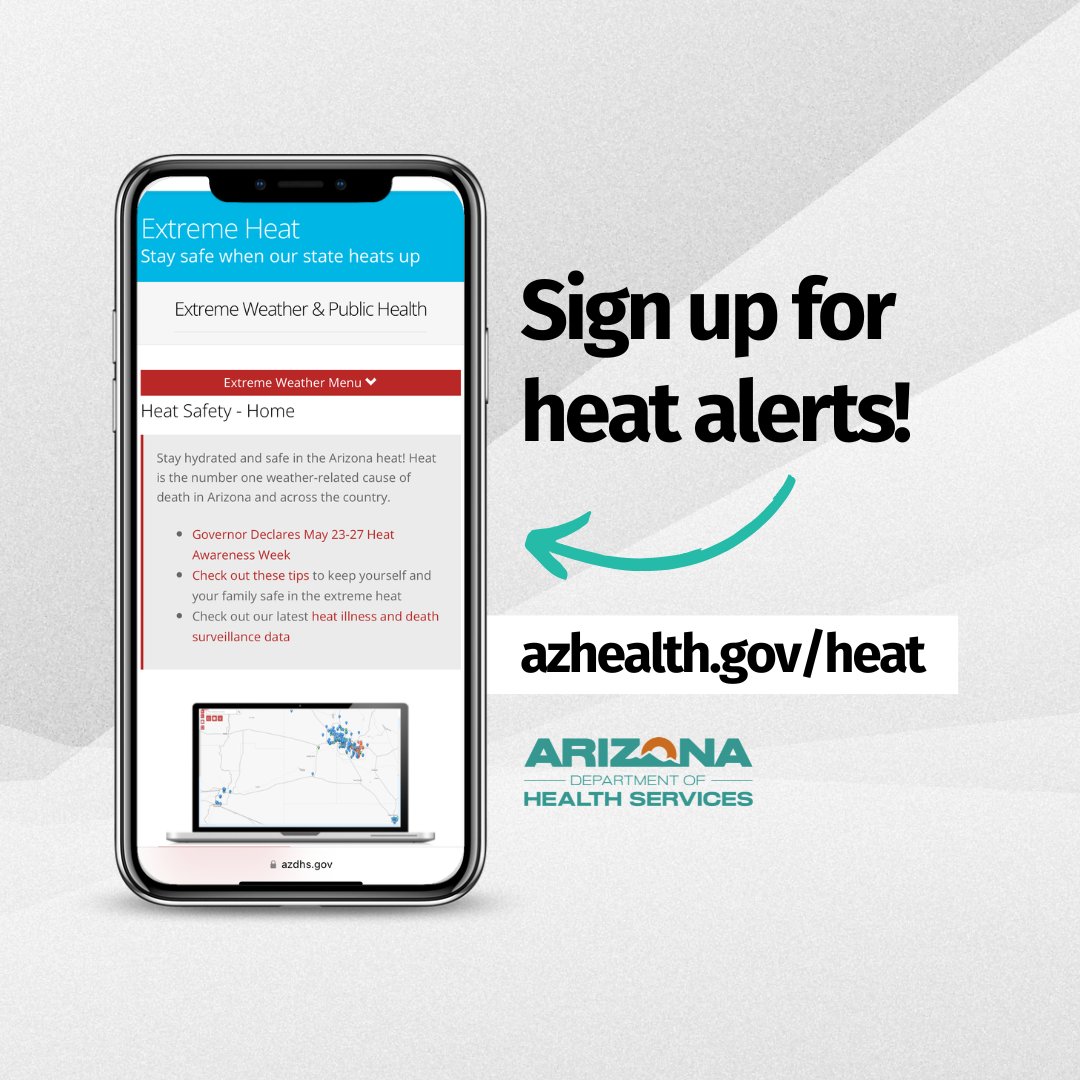 AZ Department of Health tweet media