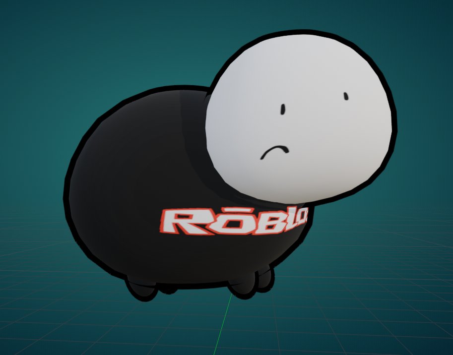 I made him 3d to test things. Say hi