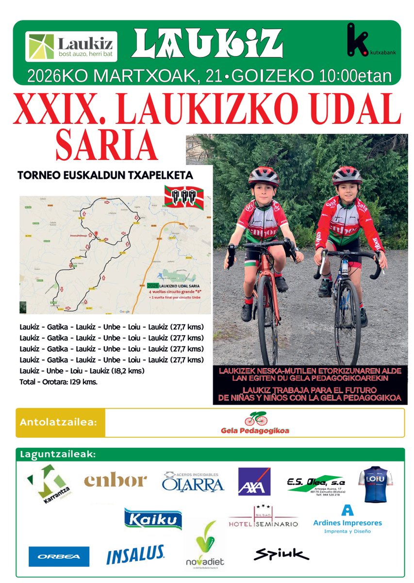 Euskadiko Txirrindularitza Federazioa tweet media