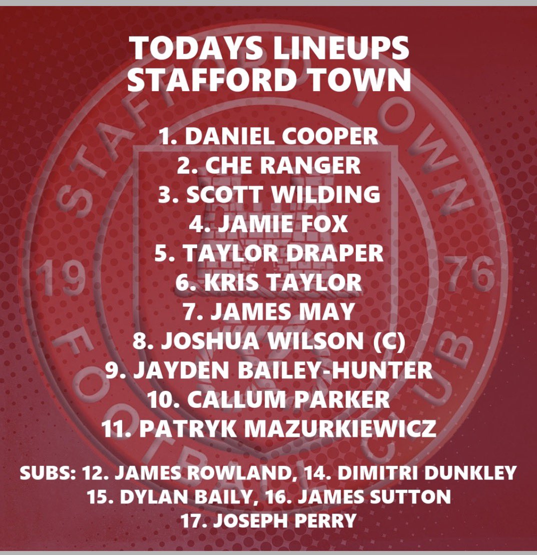 Stafford Town FC tweet media