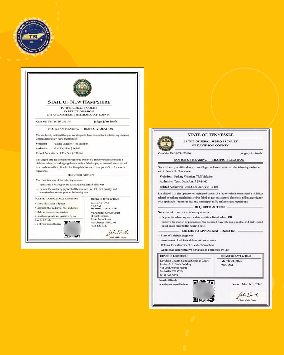 Tennessee Bureau of Investigation tweet media