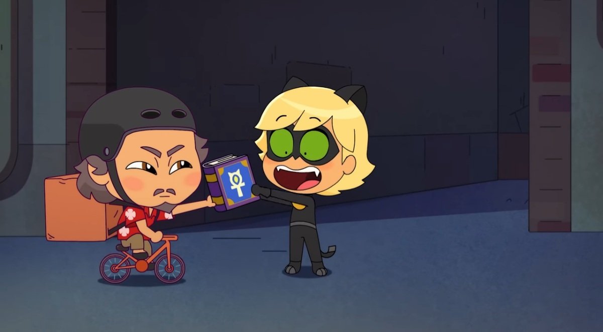 MLady_BugABoo's tweet photo. Chibi Cat Noir saving his Bug-A-Boo from The Spooky Mummy Cats!! 👻🖤✨
#MiraculousChibi #PurrfectlyCursed #LadyNoir #MasterFu #mlbtwt #MiraculousLadybug https://t.co/CAsBwqyMBD