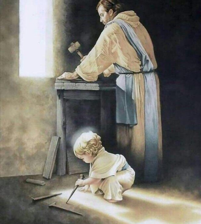 Señor y padre San José, protege a las familias, guía a nuestros padres y enséñanos a ser mejores personas. #SanJosé