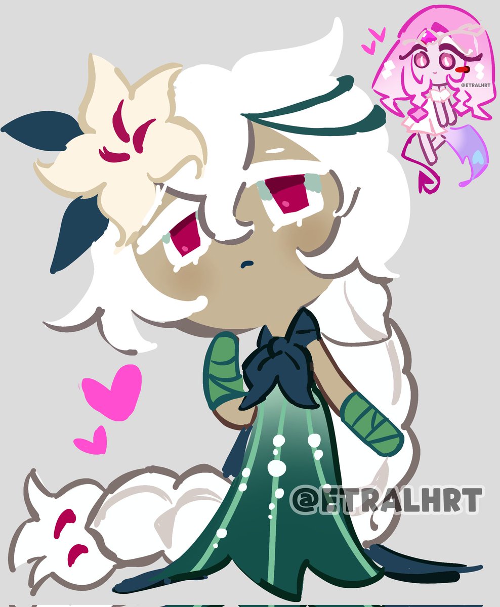 etralhrt's tweet photo. two CUTE girls #cookierunkingdom #whitelilycookie #eternalsugarcookie https://t.co/qXsFFEy9TH
