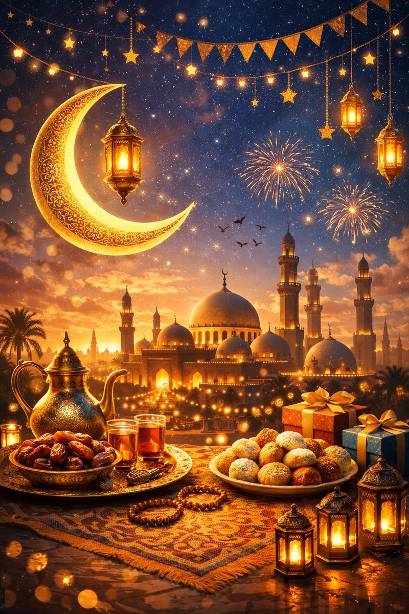 flm_lilas's tweet photo. #بالدزيري 🌙عيدُ الفطر ليس انقطاعًا عن رمضان، بل امتدادٌ لنوره؛ هو لحظة صفاءٍ بعد مجاهدة، وابتسامةُ روحٍ أدركت أن الفرح عبادة، كما الصبر عبادة.
عيدكم فرحٌ
وعزيمةٌ تُبقي رمضان حيًا في تفاصيل الأيام.🌙
🌷أخوكم/ عبد الحق هقي🌷
#صح_عيدكم https://t.co/OgrFh3EhhO