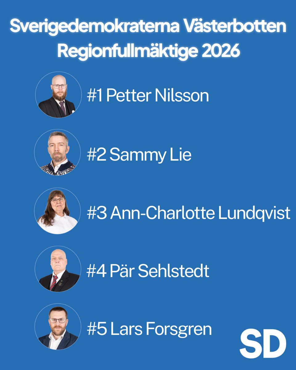 Sverigedemokraterna Västerbotten tweet media