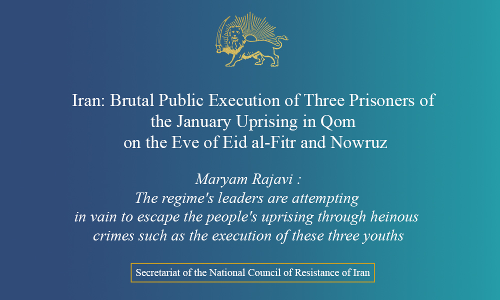 Maryam Rajavi tweet media