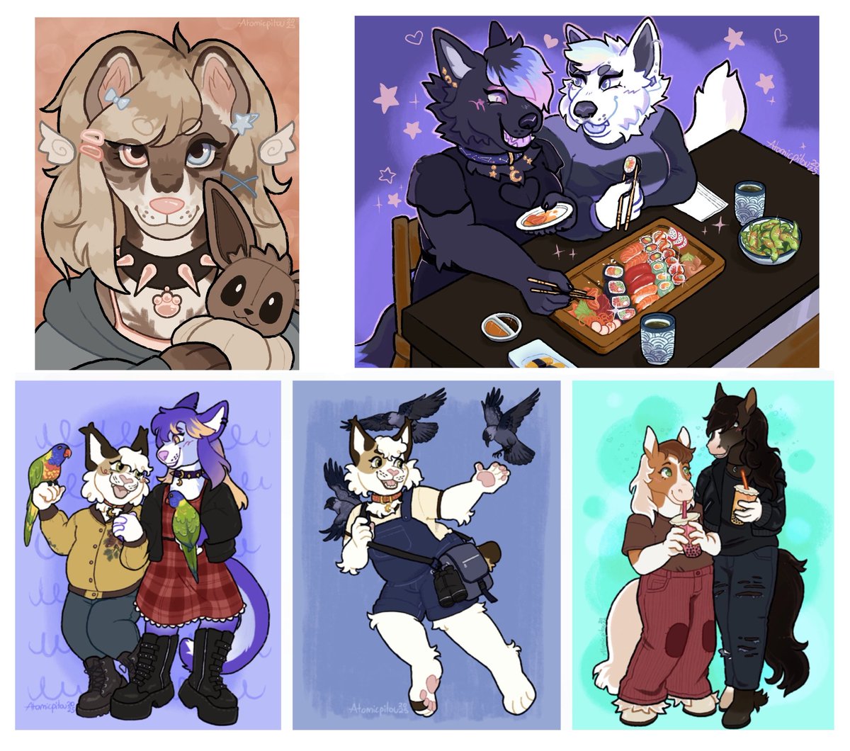 🌈 pitou | COMMISSIONS OPEN! 🌟 tweet media