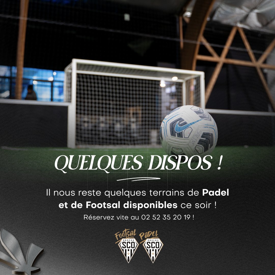 Angers SCO Footsal - Padel tweet media
