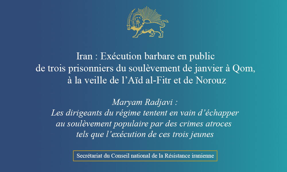 Maryam Radjavi tweet media