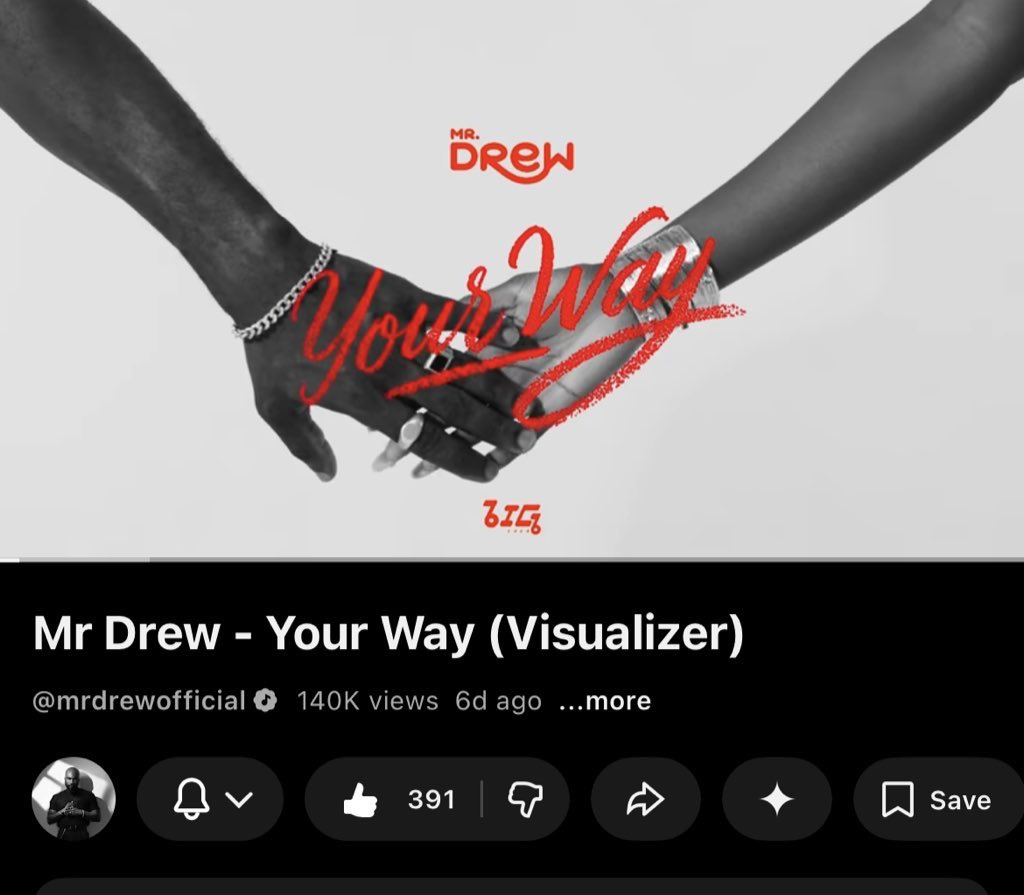 mrdrew_xtra's tweet image. Let’s do 150k by the end of the week 🫶🏿
stream #YourWay on YouTube here ⏭️ youtu.be/gfBOzMGEN98?si…