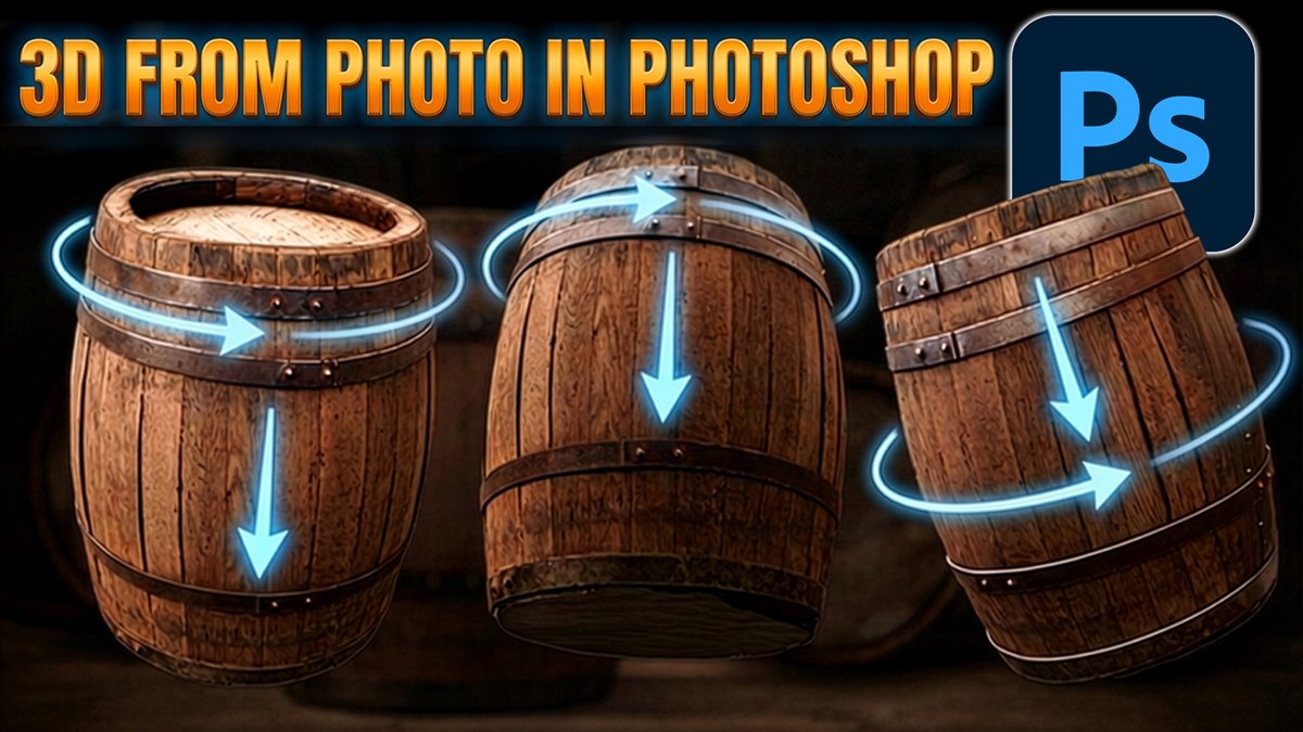 photoshopCAFE's tweet image. Rotate object in @Photoshop is the perfect #ai tool to match the angle and perspective when compositing. It turns your photo into 3D and back. Check out my written steps and video #tutorial!