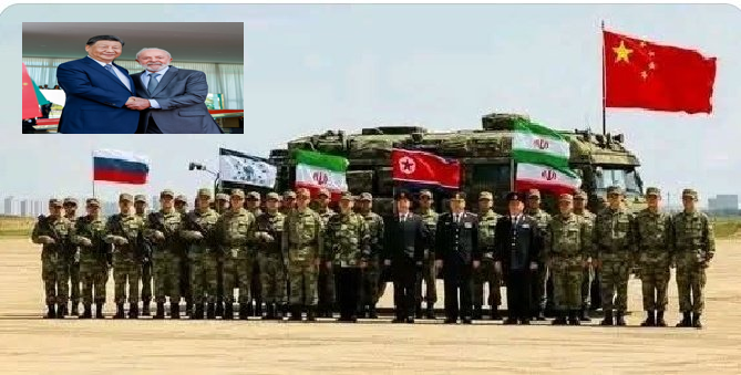 BrasilPost13's tweet photo. URGENTE:

Isso é o reflexo do terrorismo brutal imposto pelo EUA, agora é oficial, todos os presidentes foram convidados a comparecer a China para que a aliança militar dos BRICS nos modos da OTAN seja assinada ...   👀   👇 https://t.co/9FIjv7Zhco